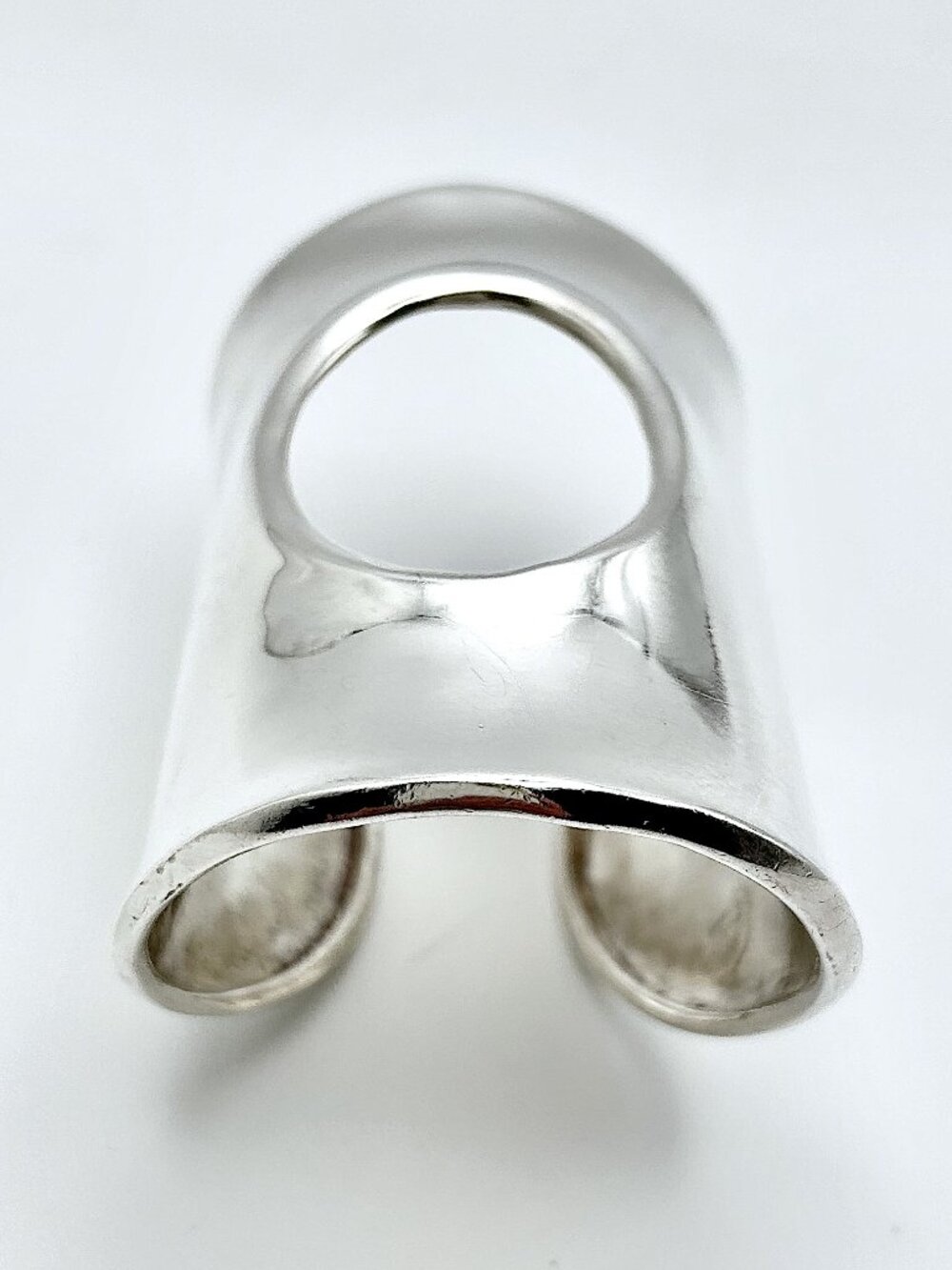 RARE Vintage Massive 110 Grams Sterling Silver RLM Cuff - Picture 4 of 13